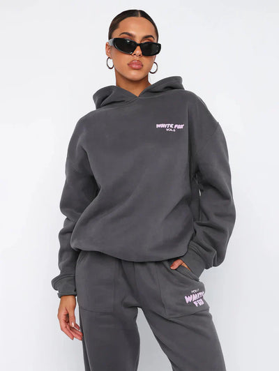 Van Leeuwen - Cozy Collection | Casual Comfy Hoodie Set voor Dames – Zachte Trui en Joggingbroek