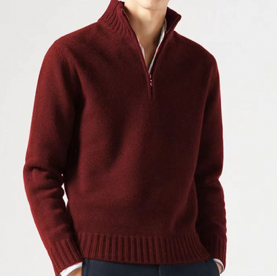 Van Leeuwen Essentials - Half Zip Up Trui