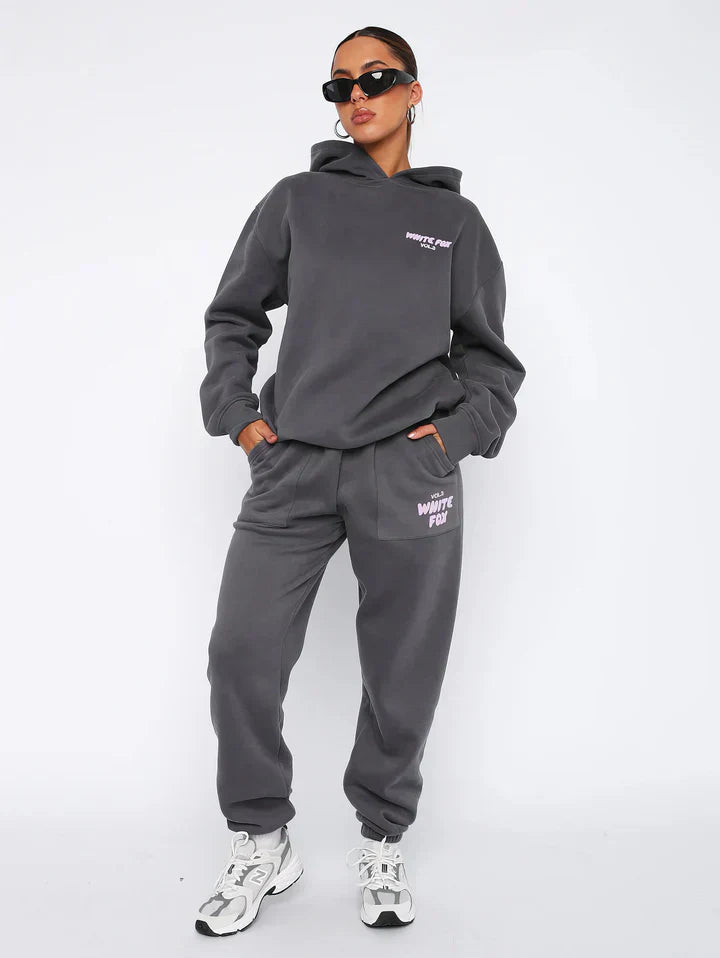 Van Leeuwen - Cozy Collection | Casual Comfy Hoodie Set voor Dames – Zachte Trui en Joggingbroek