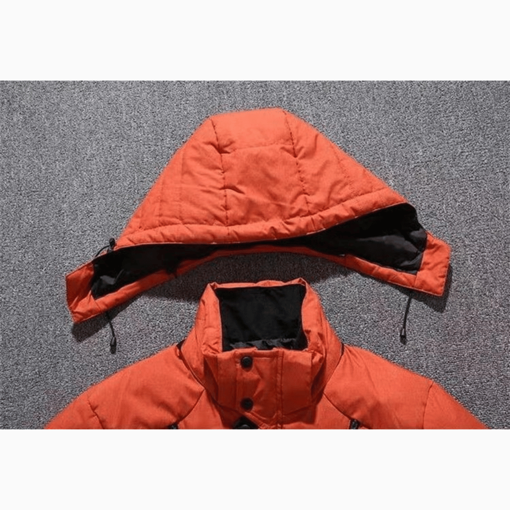 Van Leeuwen | Outdoor Winterjas met Verwijderbare Capuchon voor Heren