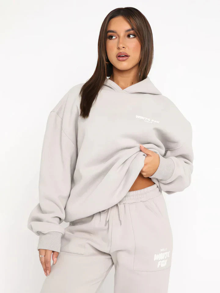 Van Leeuwen - Cozy Collection | Casual Comfy Hoodie Set voor Dames – Zachte Trui en Joggingbroek
