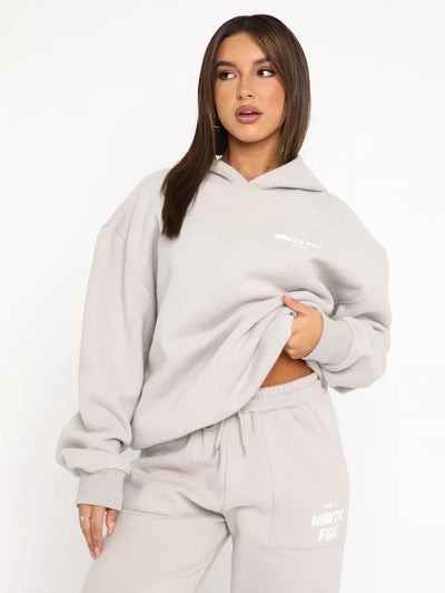 Van Leeuwen - Cozy Collection | Casual Comfy Hoodie Set voor Dames – Zachte Trui en Joggingbroek