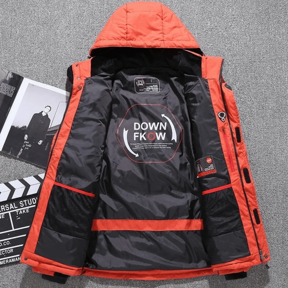 Van Leeuwen | Outdoor Winterjas met Verwijderbare Capuchon voor Heren