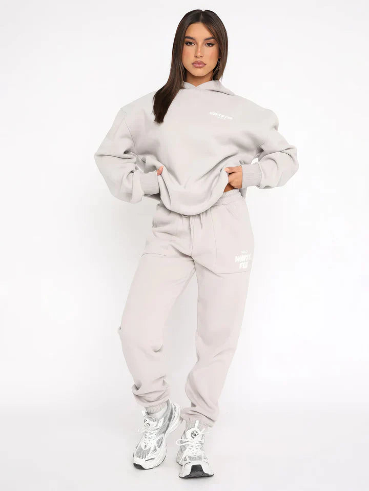 Van Leeuwen - Cozy Collection | Casual Comfy Hoodie Set voor Dames – Zachte Trui en Joggingbroek
