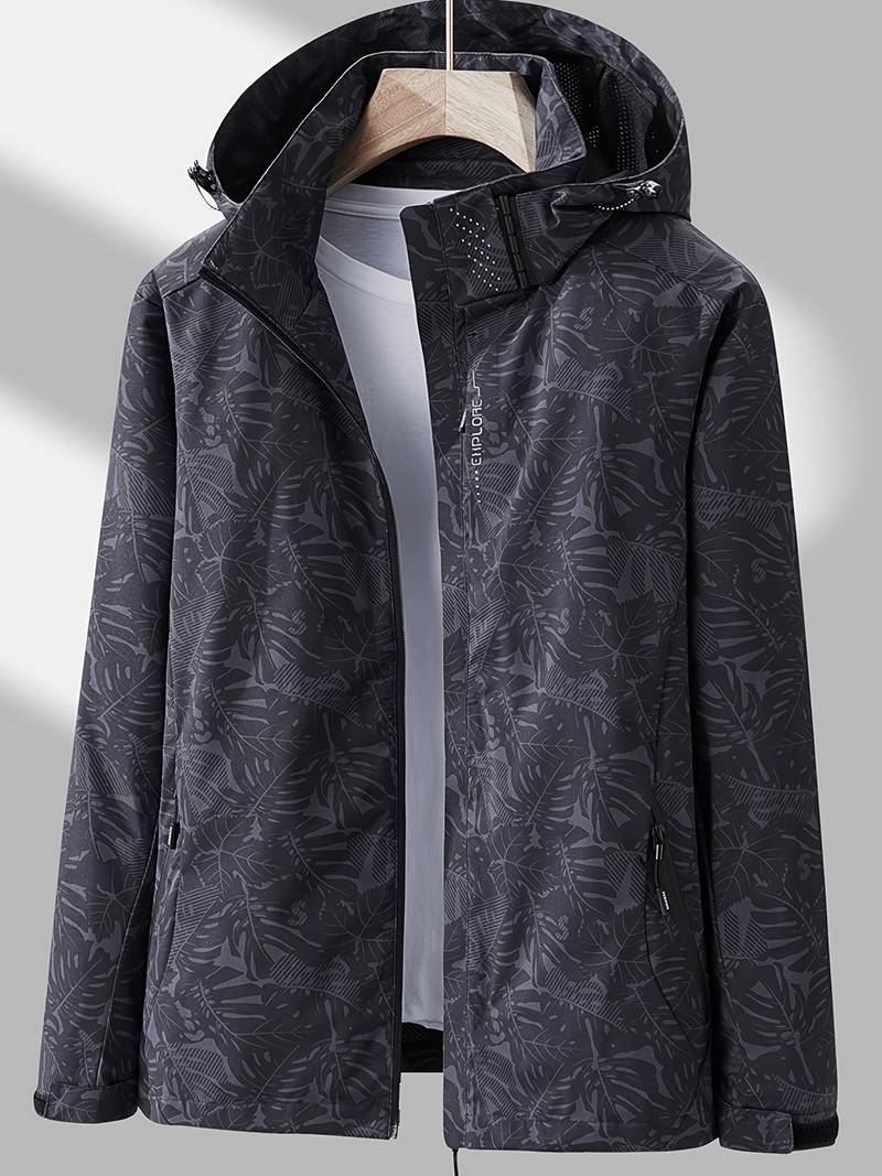 Van Leeuwen | Rane - Waterbestendige Outdoor Jas met Print