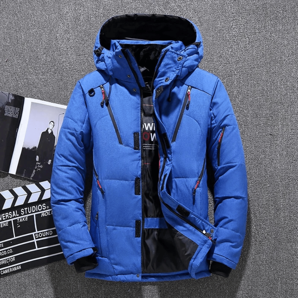 Van Leeuwen | Outdoor Winterjas met Verwijderbare Capuchon voor Heren
