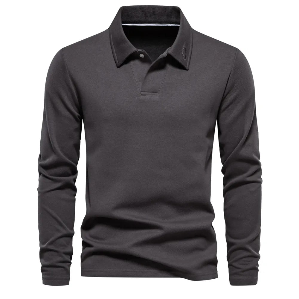 Van Leeuwen | Heritage - Klassieke Longsleeve Polo