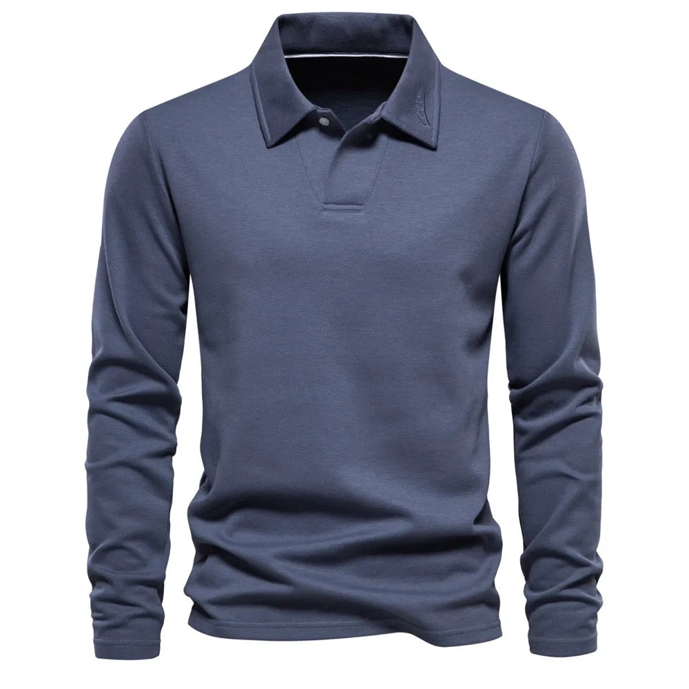 Van Leeuwen | Heritage - Klassieke Longsleeve Polo