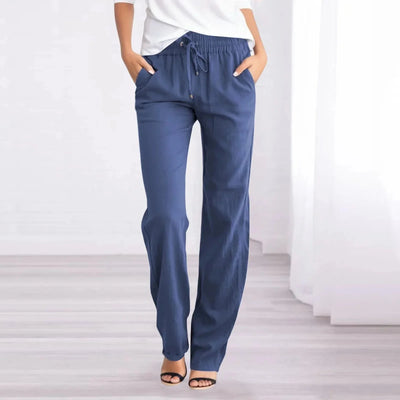 Casual Dames Linnen Broek