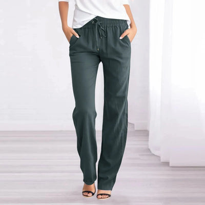 Casual Dames Linnen Broek
