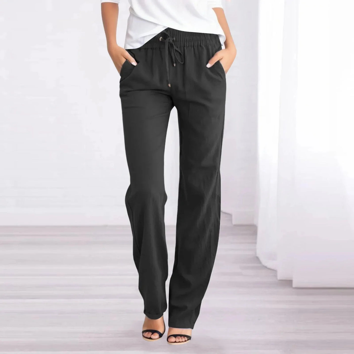 Casual Dames Linnen Broek