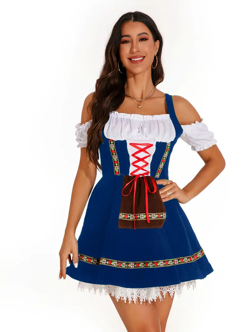 Casual Oktoberfest-dirndljurk voor dames