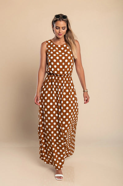Casual Polka Dot zomer maxi jurk voor vrouwen
