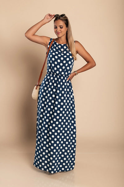 Casual Polka Dot zomer maxi jurk voor vrouwen