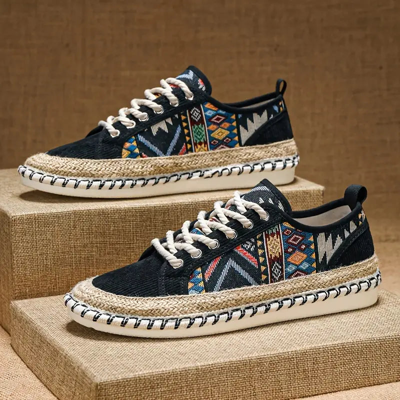 Casual boho-stijl zomersneakers voor heren