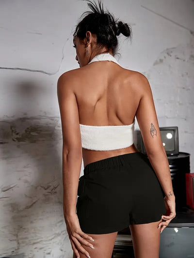 Casual cargoshort voor dames voor de zomer