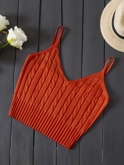 Casual gebreide zomertops voor dames