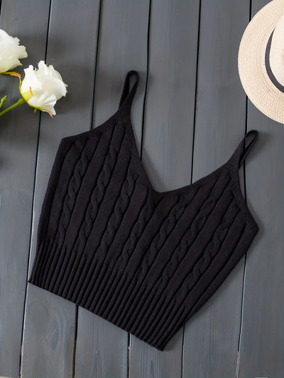 Casual gebreide zomertops voor dames