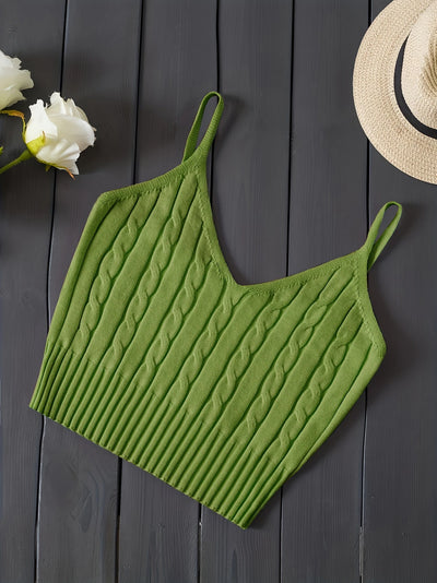 Casual gebreide zomertops voor dames