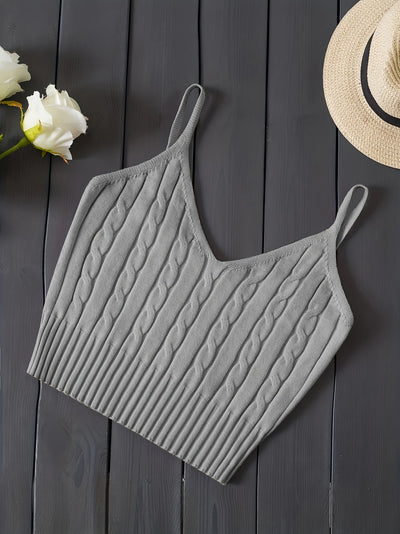 Casual gebreide zomertops voor dames