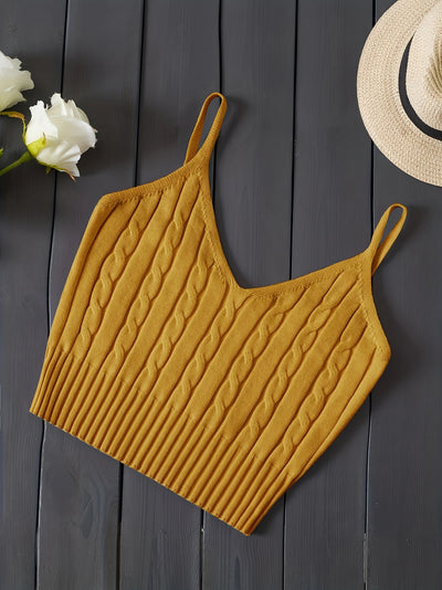 Casual gebreide zomertops voor dames