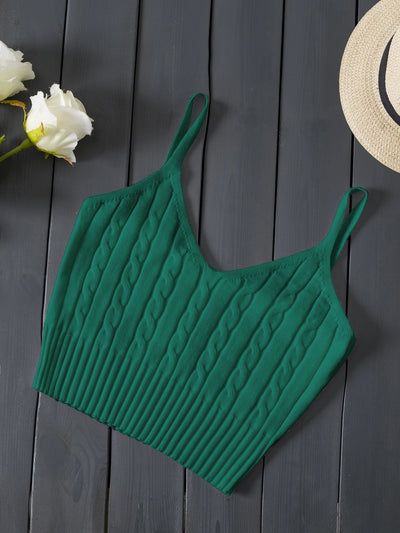 Casual gebreide zomertops voor dames