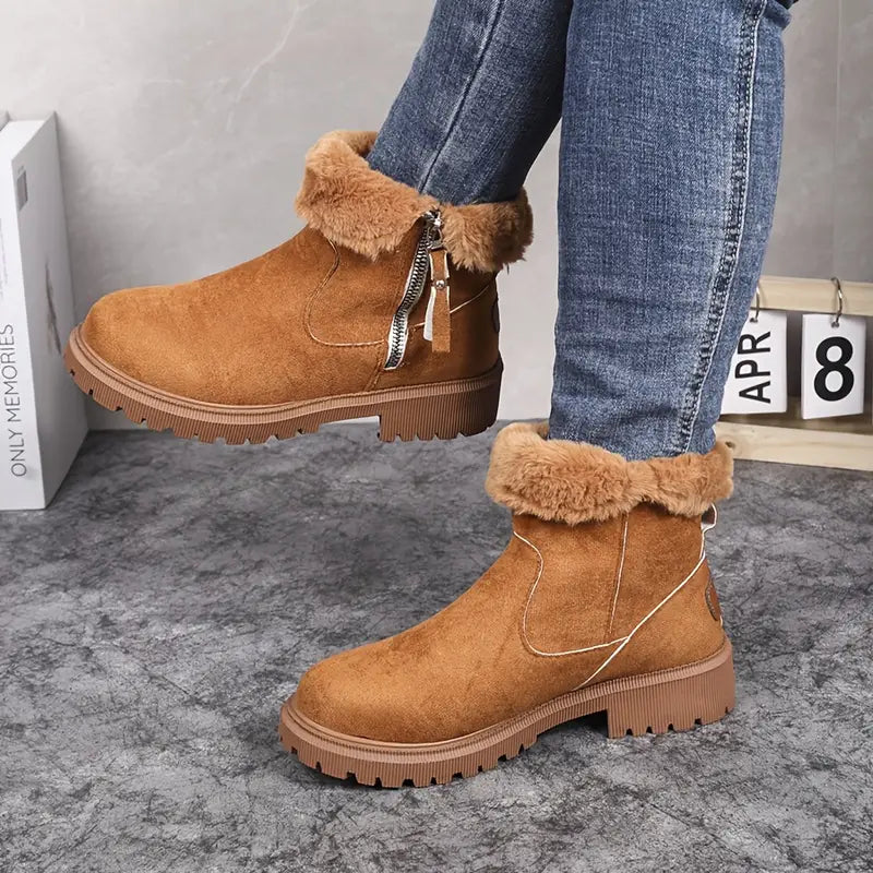 Casual mid-cut winterlaarzen voor dames