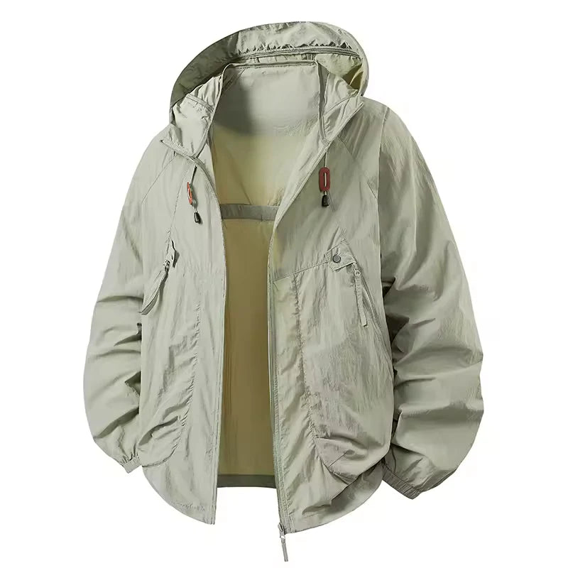 Casual outdoor hoodiejack voor heren