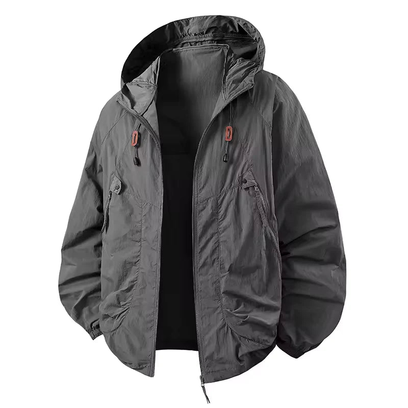 Casual outdoor hoodiejack voor heren
