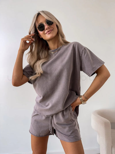 Casual tweedelige set voor dames