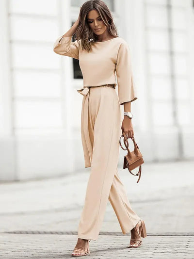 Casual tweedelige zomerset voor dames