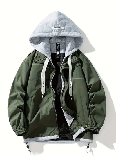 Casual winterjas voor heren met capuchon