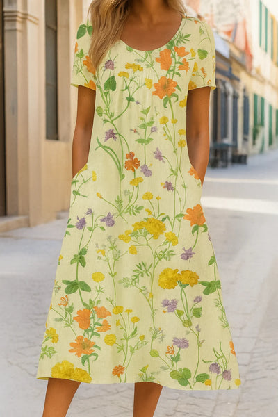 Casual zomerjurk in Boho-stijl voor dames