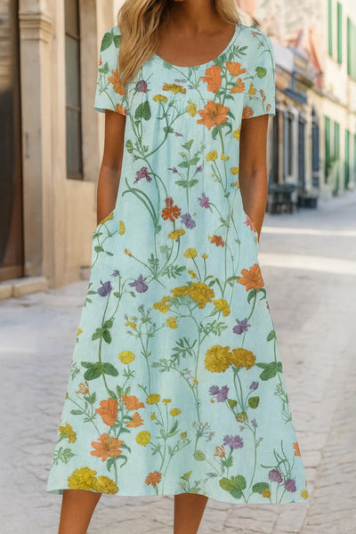 Casual zomerjurk in Boho-stijl voor dames