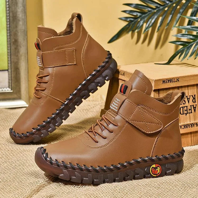 Van Leeuwen | Comfortabele Outdoor Enkellaars met Robuuste Zool