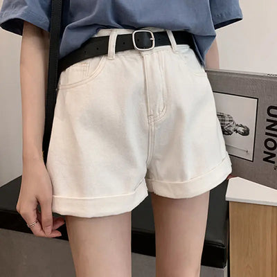 Dames Retro Stijl Zomer Denim Shorts