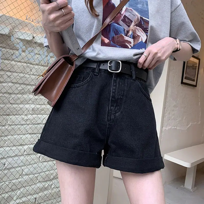 Dames Retro Stijl Zomer Denim Shorts
