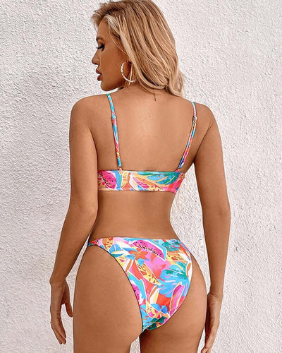 Dames Sexy Veelkleurige Zomer Strand Bikini
