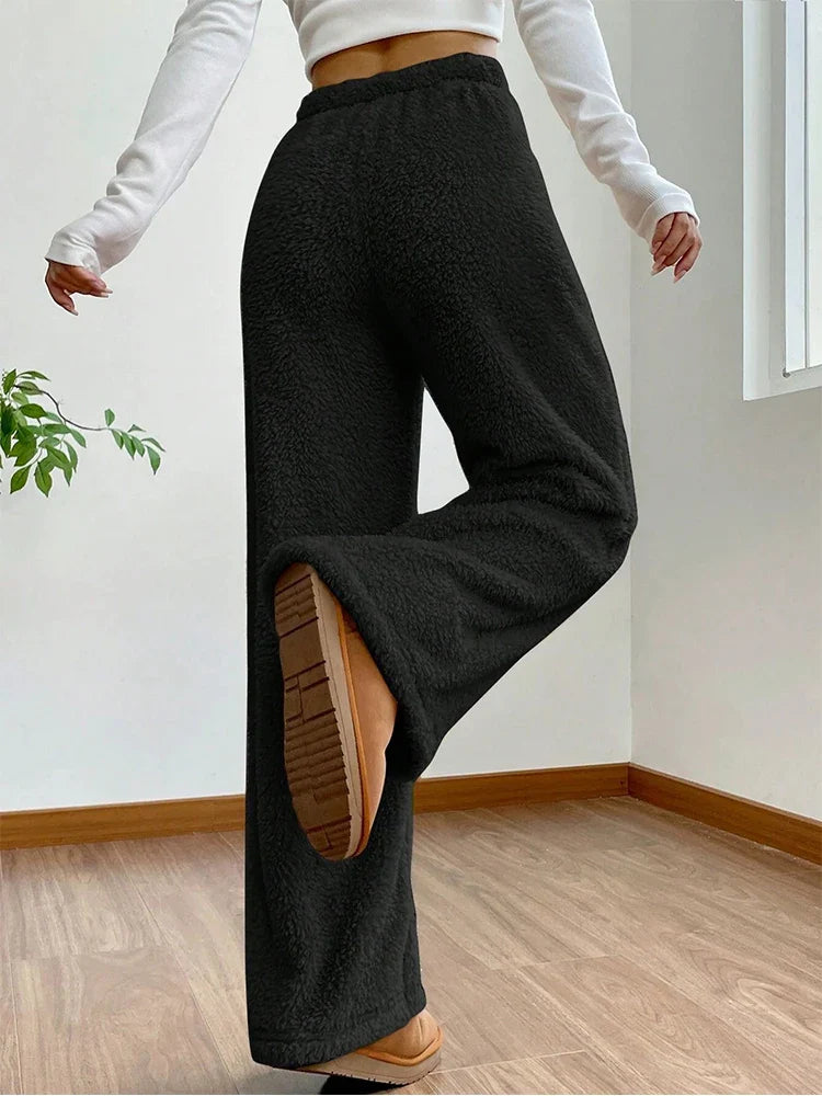 Dames Sweatbroek met hoge taille in de zomer