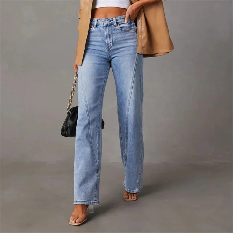 Dames Vintage zomer denim broek