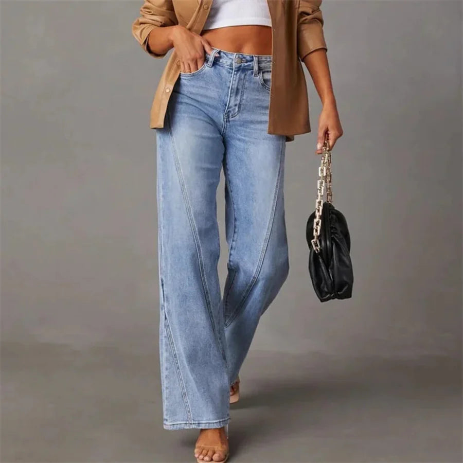 Dames Vintage zomer denim broek