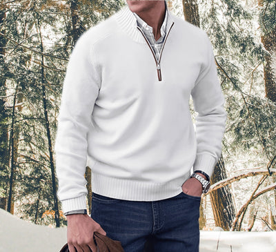 Daniel | Luxe Half Zip Pullover
