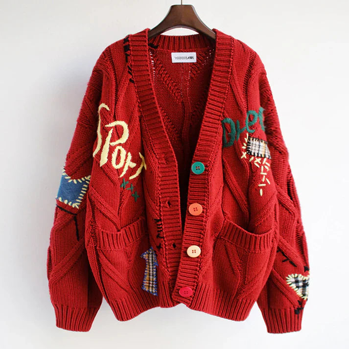 Ella | Vest Met Patchwork Accenten