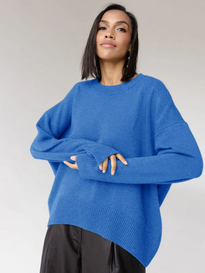 Van Leeuwen | Ella - Zachte Oversized Trui met Ronde Hals