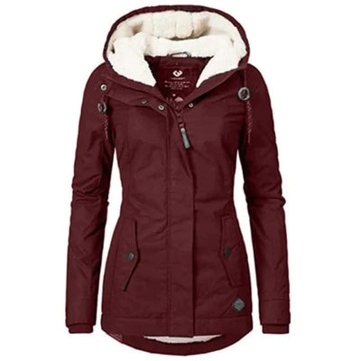 Freya - Warme Winterjas Met Fleece Voering Voor Dames