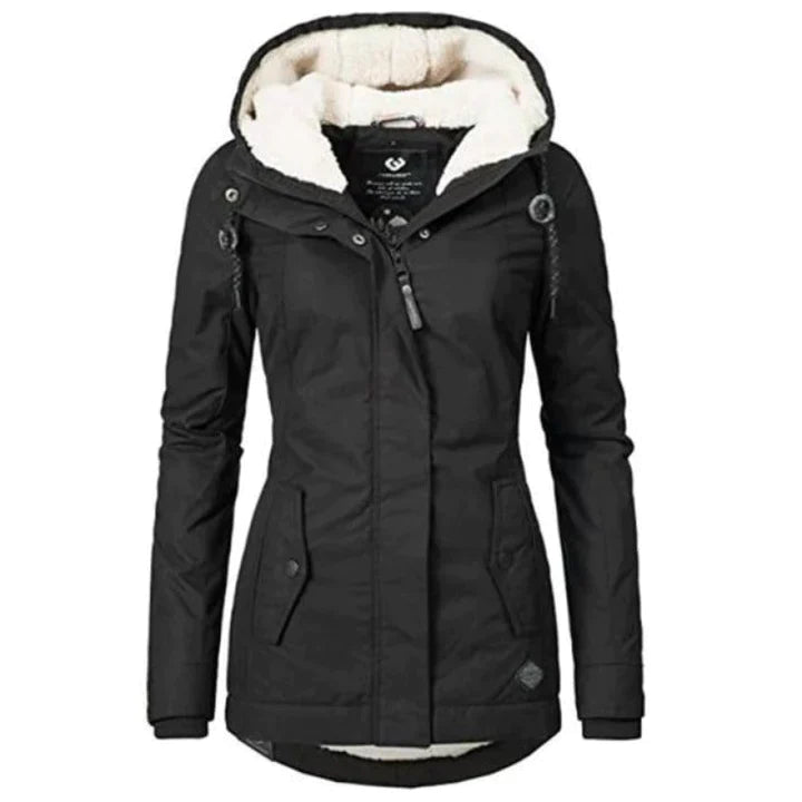 Freya - Warme Winterjas Met Fleece Voering Voor Dames
