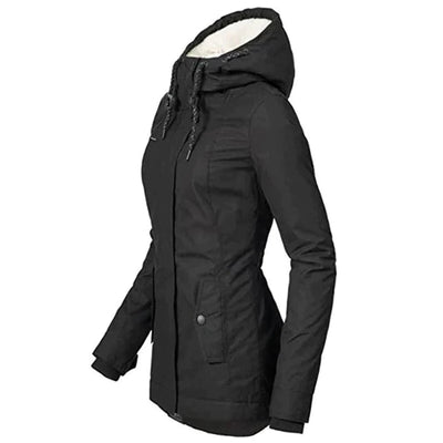 Freya - Warme Winterjas Met Fleece Voering Voor Dames