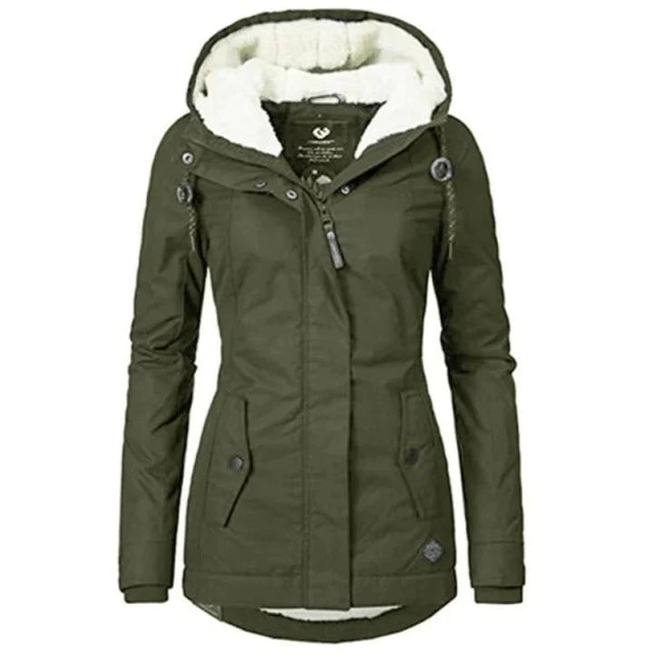 Freya - Warme Winterjas Met Fleece Voering Voor Dames