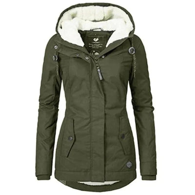 Freya - Warme Winterjas Met Fleece Voering Voor Dames