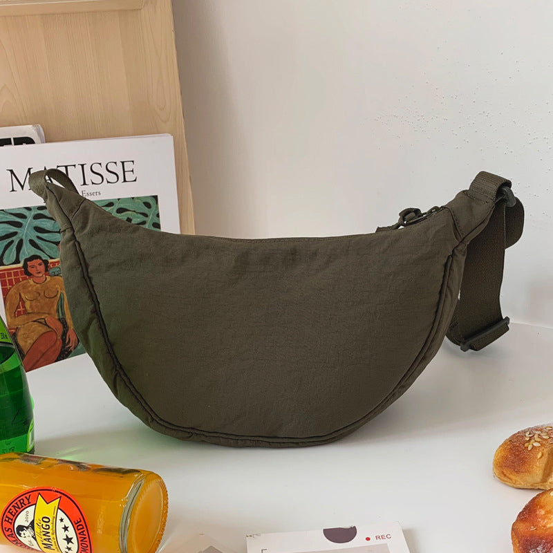 Van Leeuwen | Hangetsu - Half Ronde Schouder Tas